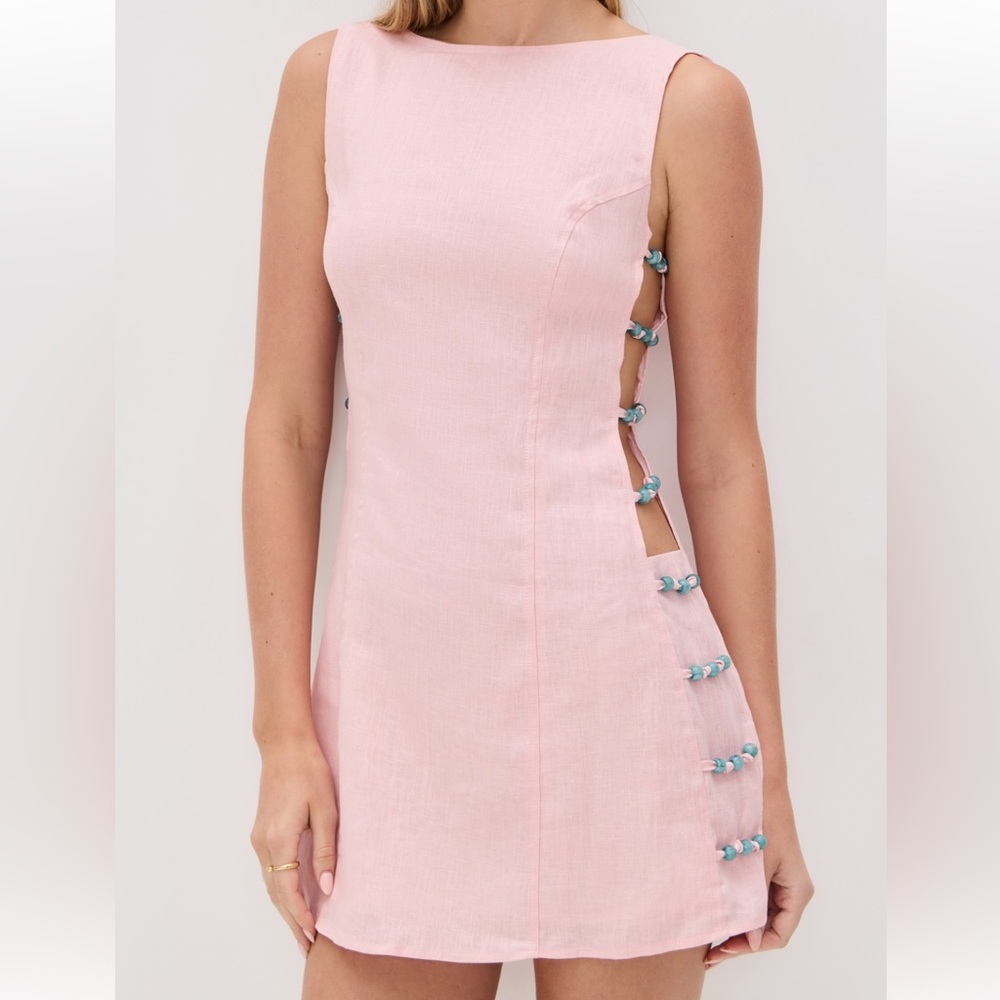 Linen Tia Mini Dress